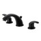 Kingston Brass Widespread Bathroom Faucet with Retail PopUp, Matte Black KB6960LL - alternate 1